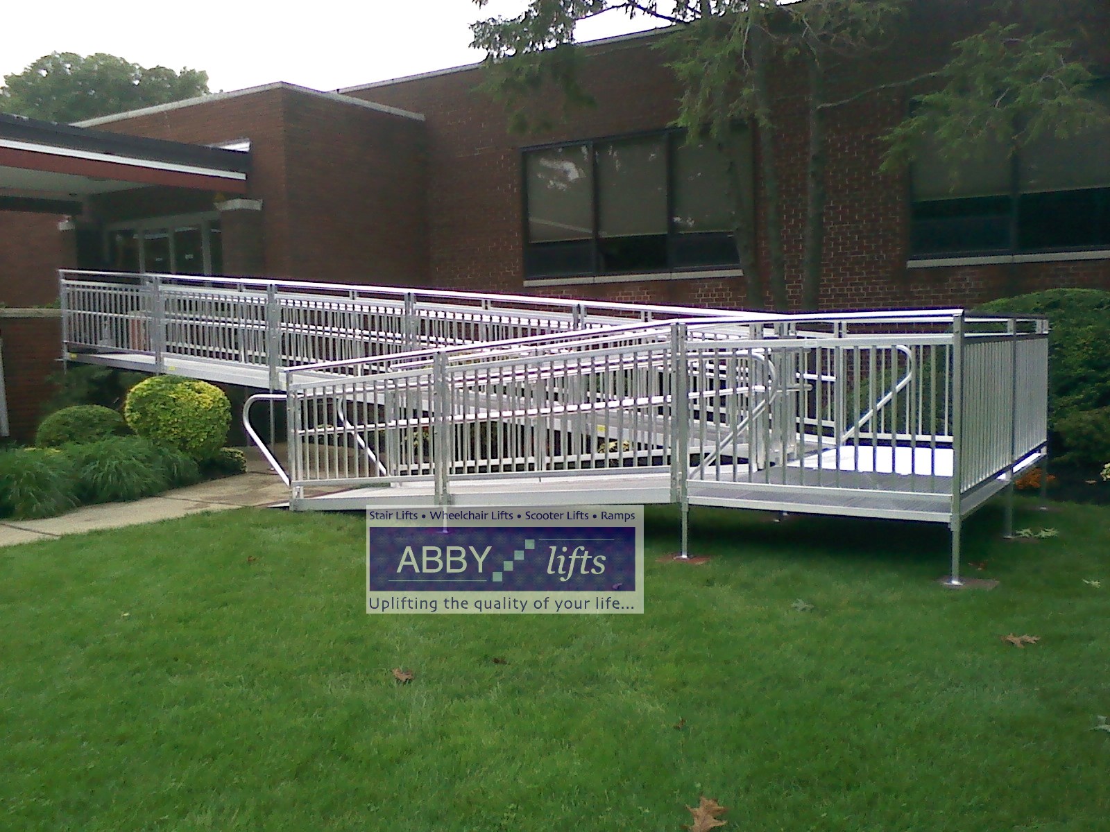 Aluminum ramp example Abby Lifts